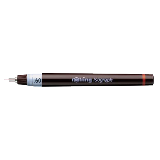 Rotring Rapido Kalemi Isograph 0.60 MM 1903493 resmi