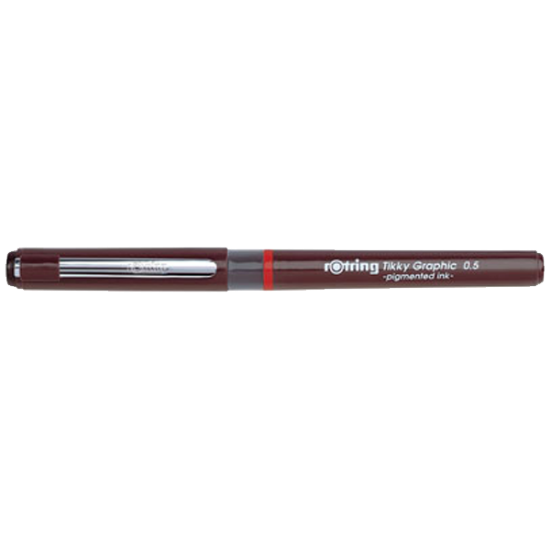 Rotring Çizim Kalemi Grafik Tikky 0.5 MM 1904756 (12 Adet) resmi