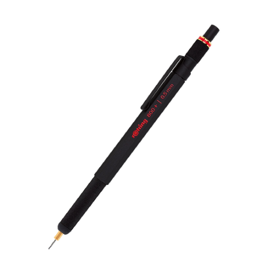 Rotring Versatil Kalem 800 Plus 0.5 MM İpad Uçlu Siyah 1900181 resmi