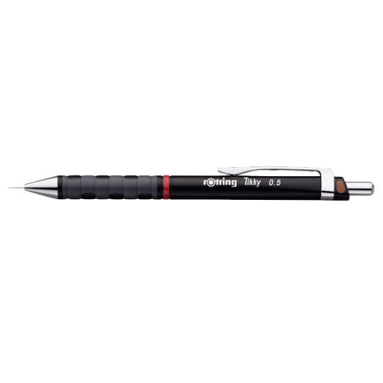 Rotring Versatil Kalem Tikky RD 0.5 MM Siyah 1904695 (12 Adet) resmi