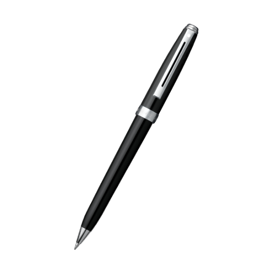 Sheaffer Tükenmez Kalem Prelude Krom Siyah 373-2 resmi