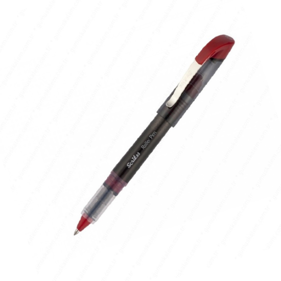 Scrikss Roller Kalem Office Bilye Uç 0.7 MM Kırmızı SR-68 (12 Adet) resmi