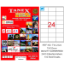 Tanex Laser Etiket 100 YP 70x35 Laser-Copy-Inkjet TW-2324 resmi