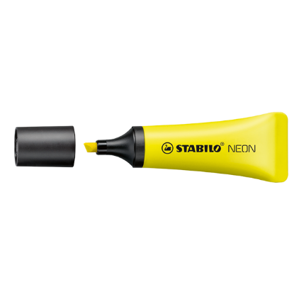 Stabilo Fosforlu Kalem Neon Sarı 72/24 (10 Adet) resmi