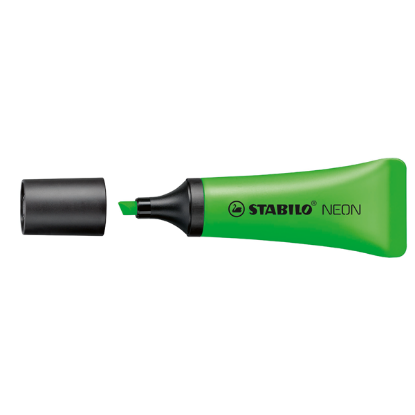 Stabilo Fosforlu Kalem Neon Yeşil 72/33 (10 Adet) resmi