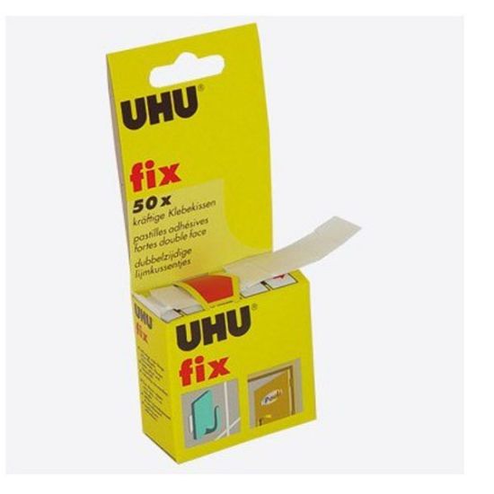 Uhu Çift Traflı Bant Fix Sünger 12x18 MM UHU40259 (12 Adet) resmi