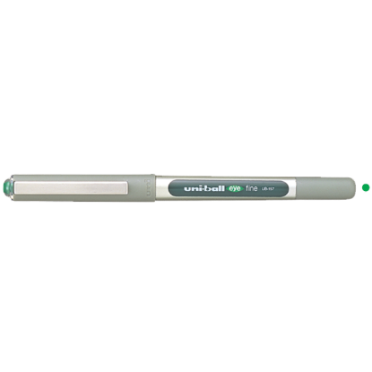 Uni-Ball Roller Kalem Eye Fine Bilye Uç 0.7 MM Yeşil UB-157 (12 Adet) resmi