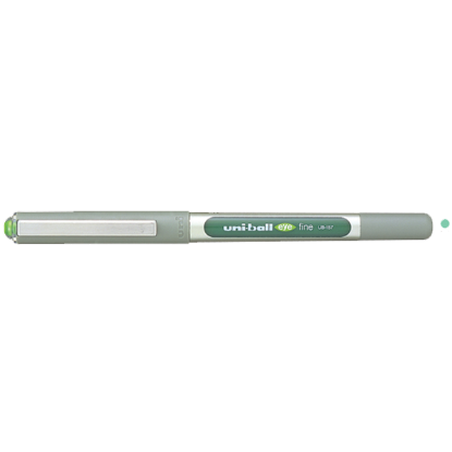 Uni-Ball Roller Kalem Eye Fine Bilye Uç 0.7 MM Açık Yeşil UB-157 (12 Adet) resmi