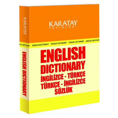 4E Sözlük İngilizce Karton Kapak 1.Hamur Karatay Yayınevi resmi