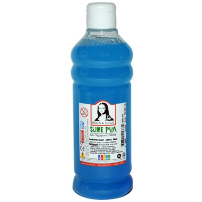 Mona Lisa Sıvı Yapıştırıcı Slime 500 ML Fosforlu Mavi SL05-13 resmi