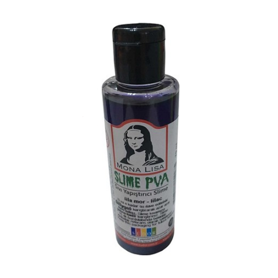 Mona Lisa Sıvı Yapıştırıcı Slime 70 ML Lila Mor SL01-7 (12 Adet) resmi