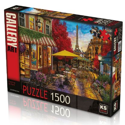 Ks Games Puzzle 1500 Parça Evening İn Paris 22013 resmi