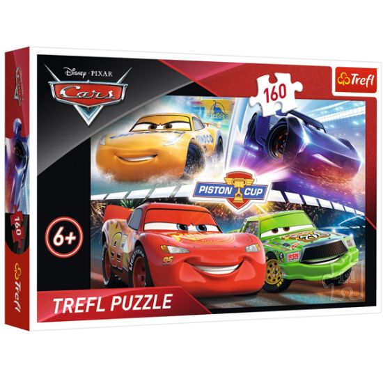 Trefl Puzzle 160 Parça Race Cars 3 15356 (41x27,5 cm) resmi