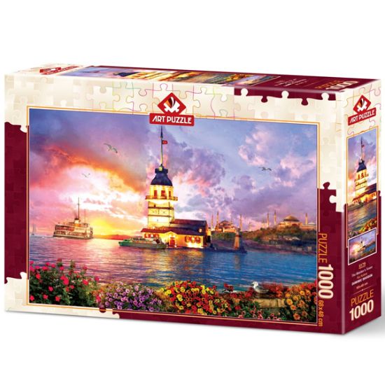 Art Puzzle 1000 Parça Kız Kulesi 5179 resmi