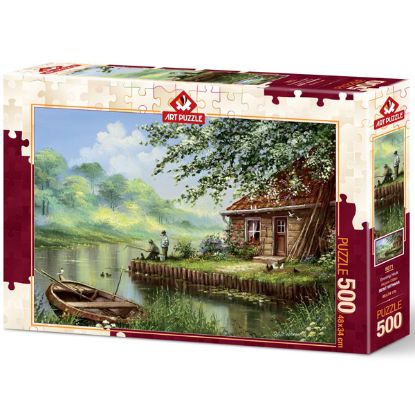 Art Puzzle 500 Parça Akşam Oltası 5071 resmi