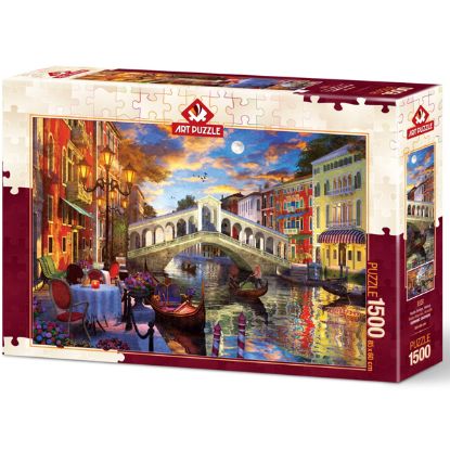 Art Puzzle 1500 Parça Rıalto Köprüsü Venedik 5372 resmi