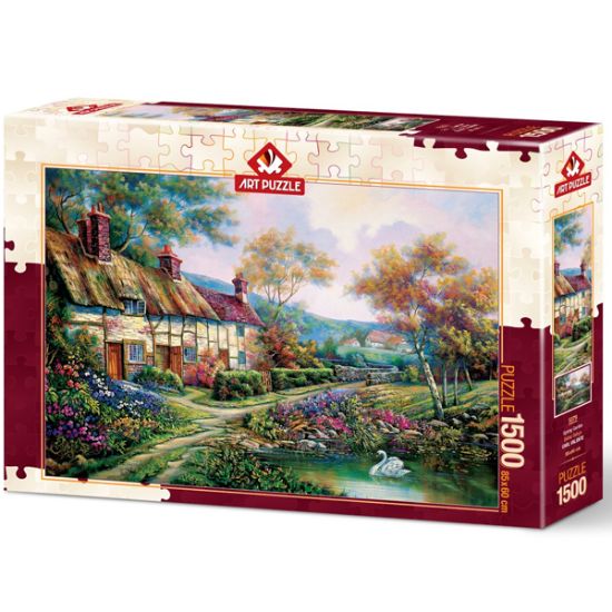 Art Puzzle 1500 Parça Bahar Bahçe 5379 resmi