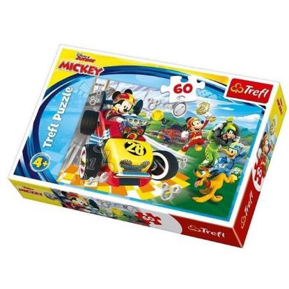 Trefl Puzzle 60 Parça Disney Junior Mickey (33x22 Cm) 17322 resmi