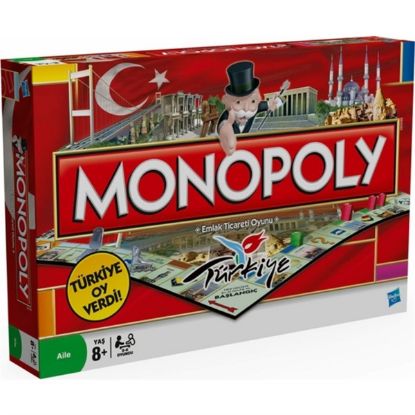Monopoly Türkiye Kutu Oyunu 01610 resmi