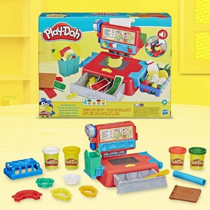 Play-Doh Oyun Hamur Seti Market Kasası E6890 resmi