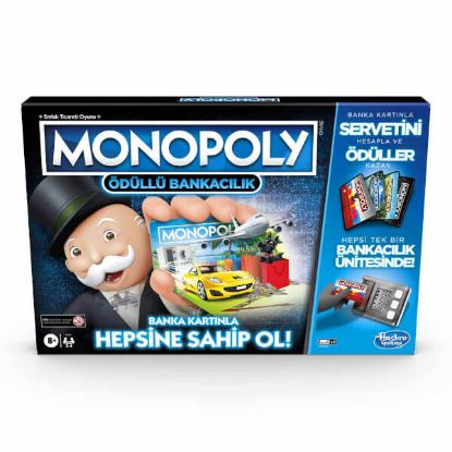 Monopoly Ödüllü Bankacılık Kutu Oyunu E8978 resmi