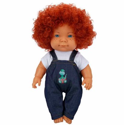 Sunman Curly Kıvırcık Saçlı Bebek 35 Cm S01030151 resmi