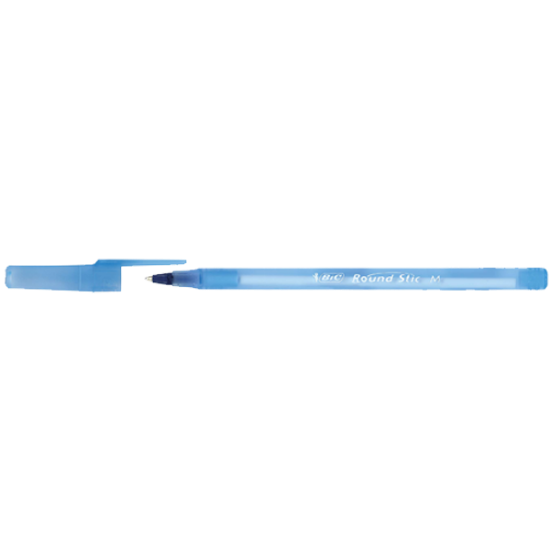 Bic Tükenmez Kalem Round Stick 1.0 MM 60 Lı Mavi (60 Adet) resmi