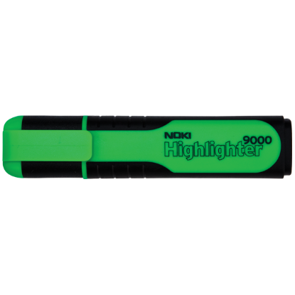 Noki Fosforlu Kalem Yeşil 9000Y (10 Adet) resmi