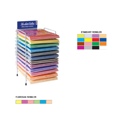 Keskin Color Elişi Kağıdı Fosforlu 10 LU 180011-99 resmi