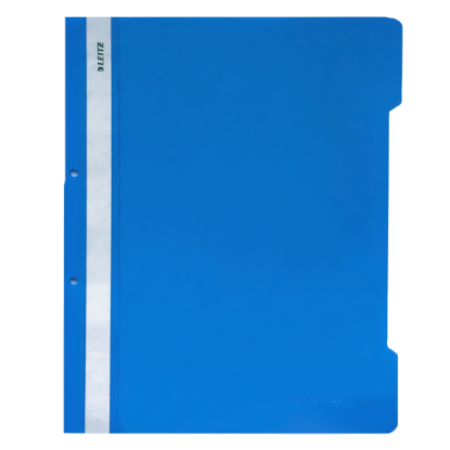 Leitz Telli Dosya Plastik Açık Mavi L-4189 (50 Adet) resmi