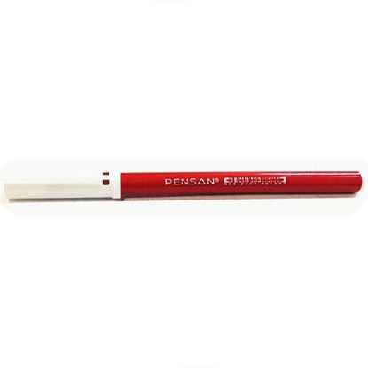 Pensan Keçeli Boya Kalemi Ofis Tipi Kırmızı 3003 (10 Adet) resmi