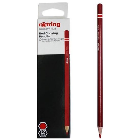 Rotring Kopya Kalemi Kırmızı 2090069 (12 Adet) resmi