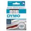 Dymo D1 Şerit Standart 19 MMx7 MT Şeffaf Üzerine Siyah 45800 resmi