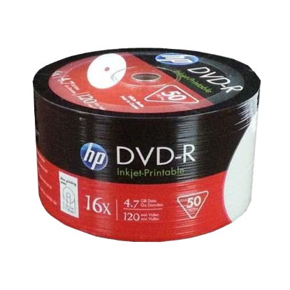 Hp Dvd-R 4.7 GB 16x Shrink DMA00070 (50 Adet) resmi