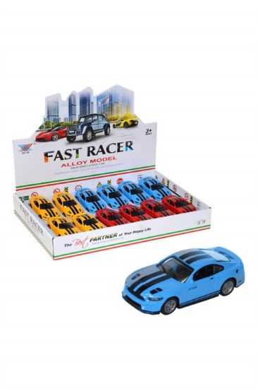 Canem Displ.Metal Çekbırak Araba 3 Renk K137A69 (12 Adet) resmi