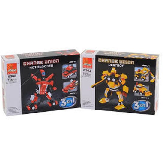 Canem Robot Legolar 105-115 Parça Asst. 0399 resmi