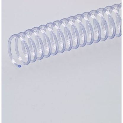 Kayreb Spiral Plastik Helezon 100 LÜ 20 MM Şeffaf (100 Adet) resmi