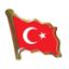 Vatan Rozet Türk Bayrağı VT602 (30 Adet) resmi