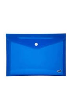 Umix Çıtçıtlı Zarf Dosya A4 Neon Mavi U1121N-MA (12 Adet) resmi