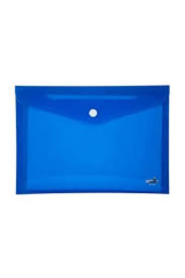 Umix Çıtçıtlı Zarf Dosya A4 Neon Mavi U1121N-MA (12 Adet) resmi