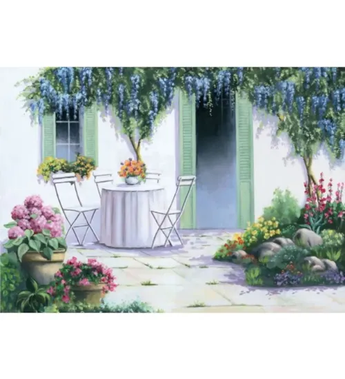 Keskin Color Puzzle 500 Parça 34x49 Mor Salkım 260423-99 resmi