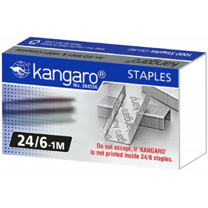 Kangaro Zımba Teli No.24-6-1M Metalik 384556 (20 Adet) resmi