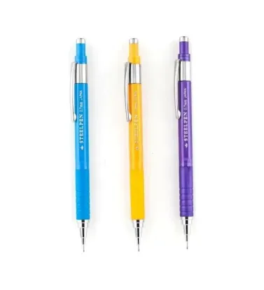Steel Pen Tükenmez Kalem 0.7 MM Canlı Renkler 340V (60 Adet) resmi