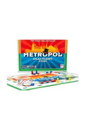 Ks Games Metropol Emlak Ticaret Oyunu T 127 resmi