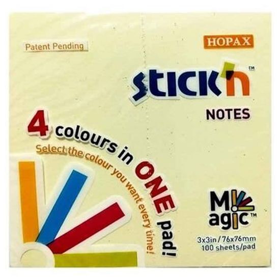 Hopax Stıckn 76x76 Magıc Pastel Notes 100 YP resmi