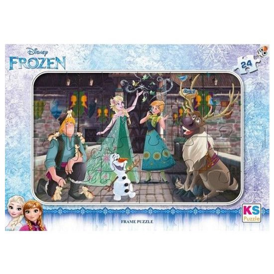 Ks Games Puzzle 24 Parça Princess Frame PR.704             resmi