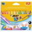 Bic Pastel Boya Plastidecor Karton Kutu Üçgen 12 Lİ 829773 resmi