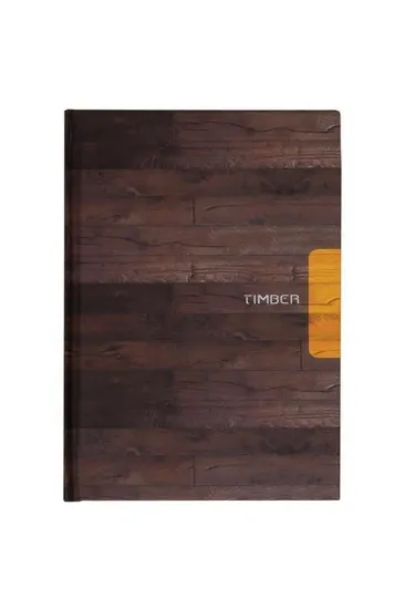 Keskin Color Defter Timber Sert Kapak Ciltli Çizgisiz 120 YP 14x20 410680-99 resmi