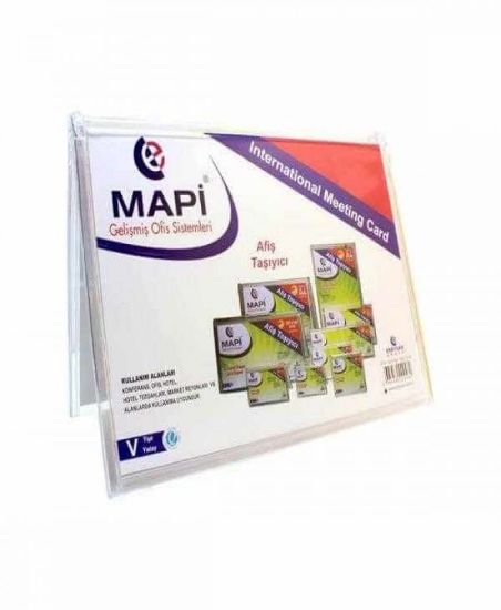 Mapi V Tipi Afiş Taşıyıcı 100x80 Yatay resmi