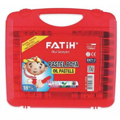 Fatih Pastel Boya Çantalı 18 Renk 50360 resmi